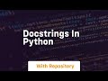 docstrings in python