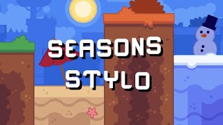 4K | “Seasons” 100% by stylo (All Coins) | Geometry Dash