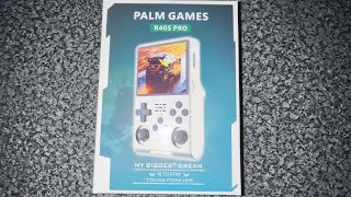 R40S Pro Handheld Game Console Unboxing