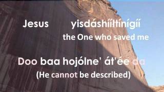 My God Is Real (Lyrics in Navajo)