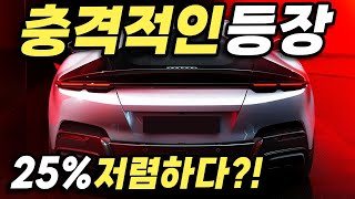 경쟁차 대비 25%나 저렴하다고?! 독일차, 국산차 박살내러 한국 온다?! 상상도 못한 '이 차'의 정체