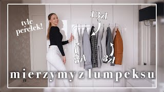 MIERZYMY UBRANIA Z LUMPEKSU | perełki za kilka złotych