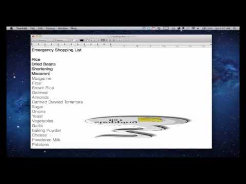 How to create, save and print a document on a Mac How to create, save and print a document on a Mac