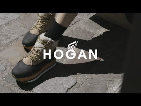 #HOGANJOURNEY AW1718 advertising campaign featuring H238 Duck Mountain sneakers for women – HOGAN