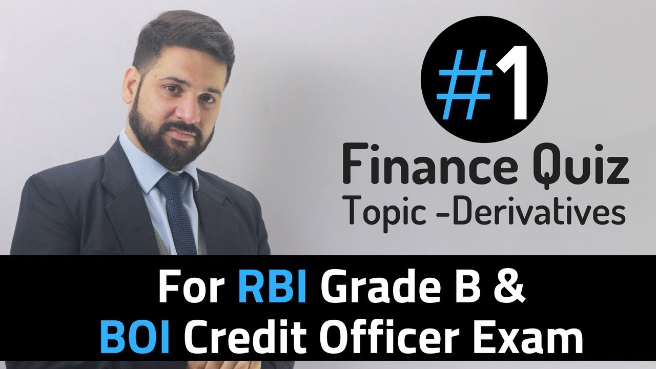 Finance Quiz #1 For RBI Grade B And BOI Credit Officer Exams - YouTube