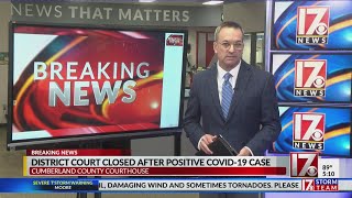 Cumberland County courthouse closed after positive COVID-19 case