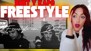 REACCION a FREESTYLE de BNET y KAPO !! \\\\ BNET CONSERVA LA MAGIA