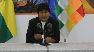 Evo Morales denuncia que está en curso un "golpe de estado" en Bolivia | AFP