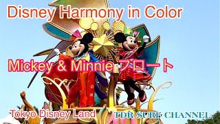 ㊗️TDR40 Disney Harmony in Color ミキミニフロート撮影版 東京ディズニーランド