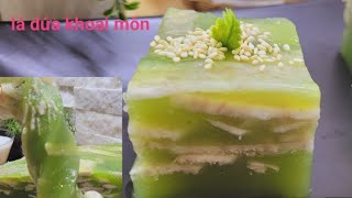 Để Hai Ngày Bánh Vẫn Mềm Dẻo - Bánh khoai Môn Lá Dứa