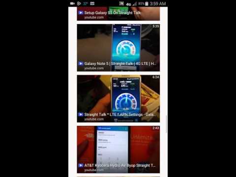 How to setup Straight talk APN Settings 4G LTE exact instructions video Tutorial How to setup Straight talk APN Settings 4G LTE exact instructions video Tutorial