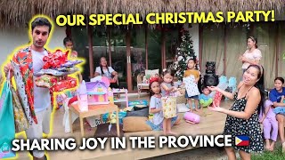 Sharing Happiness in the Philippines 🎁 Our Christmas Party 2024