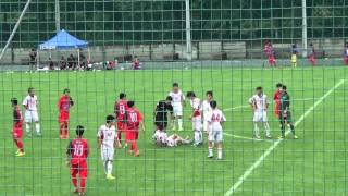 大豆戸FC U-15 vs クラブ・ドラゴンズ柏（後半） 2015/06/27 11:48