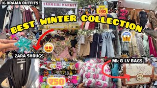 Sarojini Nagar Market winter 2025 | Branded Clothes, Bags \u0026 Best Shops | Starting : ₹10 | Nishu