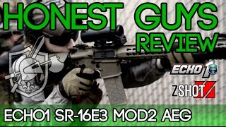 Honest Guys Review - Knight's SR-16E3 MOD2 AEG from Echo1 \u0026 Zshot