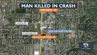 KCSO investigating deadly crash on Highway 95 in Hayden