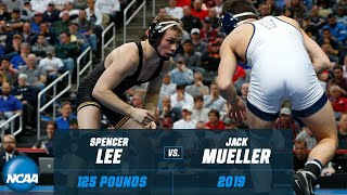 Spencer Lee vs Jack Mueller: FULL 2019 NCAA Championship match at 125 pounds