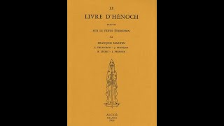 le livre d'Henoch (sur le texte Ethiopien) PARTIE 1