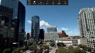 Calgary Downtown Timelapse - Tue June 25, 2024