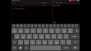 Learn Python Using Pythonista