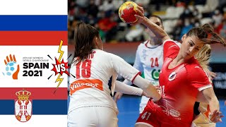 RHF (Russia) Vs Serbia Handball Women's World Championship Spain 2021