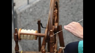 What is a spinning wheel and how does it work?