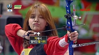 【TVPP】JiMin(AOA),SeungYeon(CLC)- Archery Final, 지민(AOA),승연(CLC) –양궁 결승@2016 Idol Star Championships