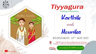 Tiyyagura's Wedding Celebrations Live