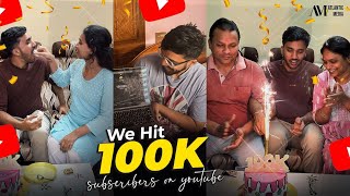 We Hit 100K On YouTube || @jogipetratnam || Atlantic Media || #youtube #100k