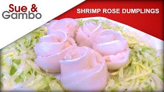 Shrimp Rose Dumplings