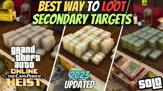 BEST WAY to LOOT Secondary Targets in Cayo Perico! Secondary Loots Money \u0026 Locations Solo Guide 2023