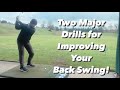 TWO DRILLS FOR IMPROVING YOUR BACK SWING | MATT WILLIAMS GOLF