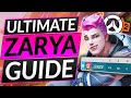 THE ULTIMATE ZARYA GUIDE for OVERWATCH 2 - BUBBLES, COMBOS, Mechanics and Tech