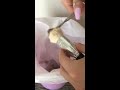 asmr makeup brush destruction no talking aggressive tapping bristle hair cutting