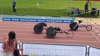 T54 Women 400m Heat2 村岡桃佳（トヨタ自動車） | Nottwil 2023 GRAND PRIX