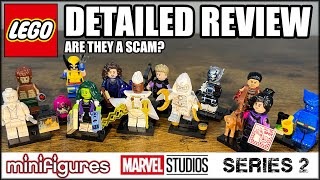 New LEGO Marvel Series 2 CMF - Are they a scam? Detailed Review!