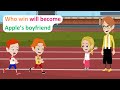 Lucas joins the running contest - Funny Cartoon Story - Lucas English