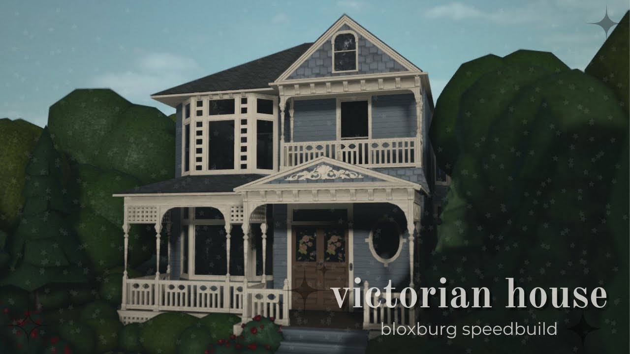 в в лљрџ пёџ Victorian House Bloxburg Speedbuild вґлћл Youtube