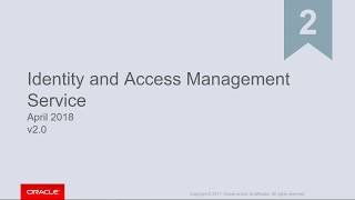 Old - Lesson 02 - Oracle Cloud Infrastructure Fundamentals - IAM Service
