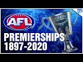 Which AFL Team Has Won The Most Premierships ? - (1897-2020)