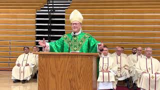 Bishop Conley Homily on Catholic Education