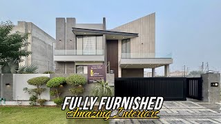 Fully Furnished 1 Kanal Designer House with Amazing Interiors For Sale in Dha Lahore