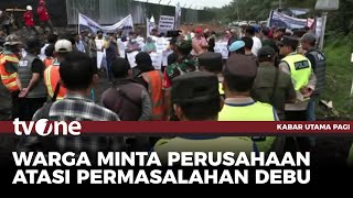 Warga Sumsel Lakukan Protes Akibat Jalan Berdebu yang Mengancam Kesehatan | tvOne