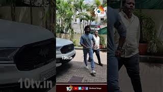 Sudheer Babu Snapped At Maama Mascheendra Movie Promotions #SudheerBabu #MaamaMascheendra #10tvet