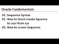 How to create Sequence in Oracle | Oracle - Creating Sequences | Use of Sequence in oracle | Oracle