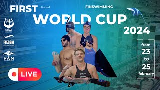 [NAP - Day 3 - part 1] CMAS - Finswimming World Cup 2024 - First round