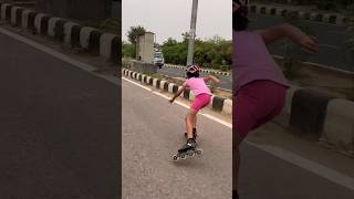 Learn skating with me #tiktok #ytshorts #shorts #viral #delhi #inlineskate