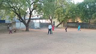 playing cricket. buthuru venkataramireddy