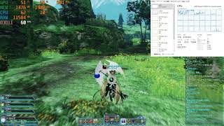 PSO2グラフィックアップデートでの動作状況（60fps制限）