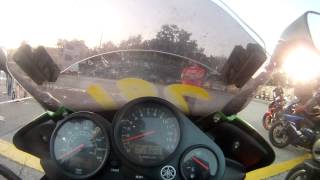 01 FZ1 11.284 1/4 mile POV GoPro